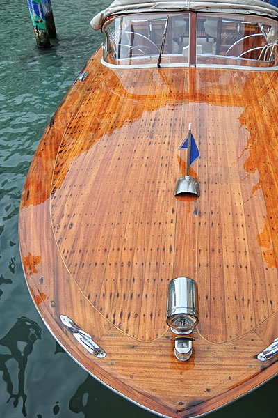 Teak Boat